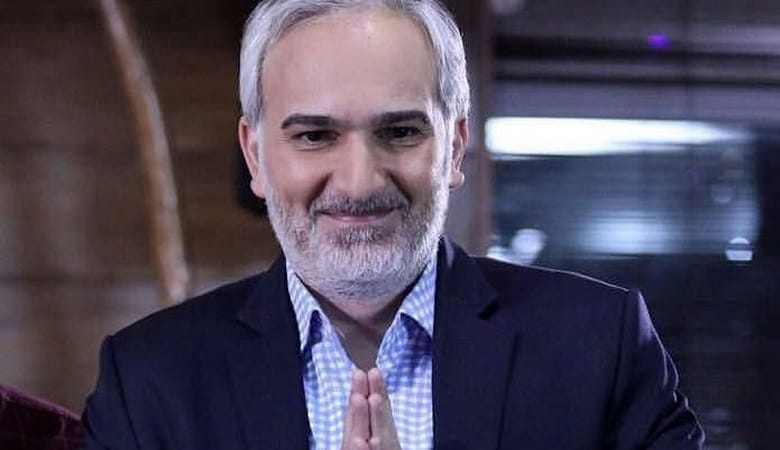 ویدئو/ حرکات موزون بیژن بنفشه خواه در برابر چشمان خانم بازیگر!