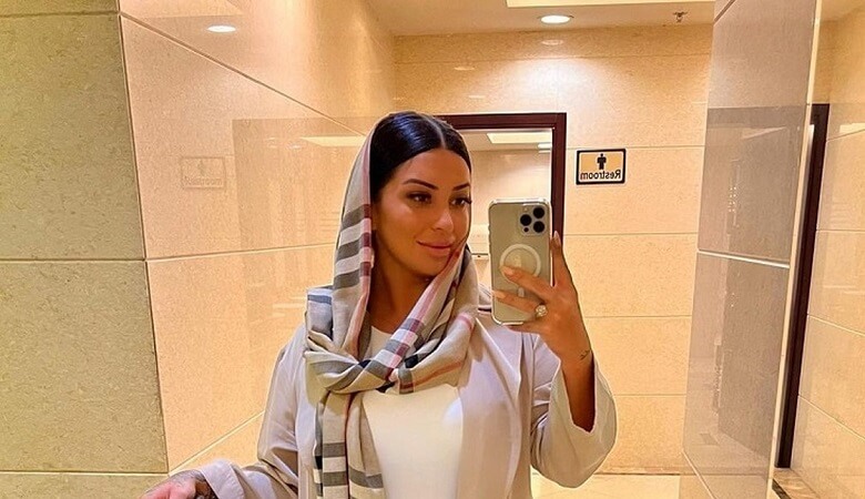 عکس/ همسر سابق لوکادیا در محل تمرین پرسپولیسی ها