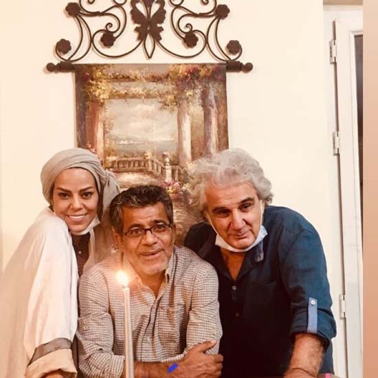 عاشقانه های “آقای بازیگر” و همسر دوم 26 سال کوچکترش/ عکس