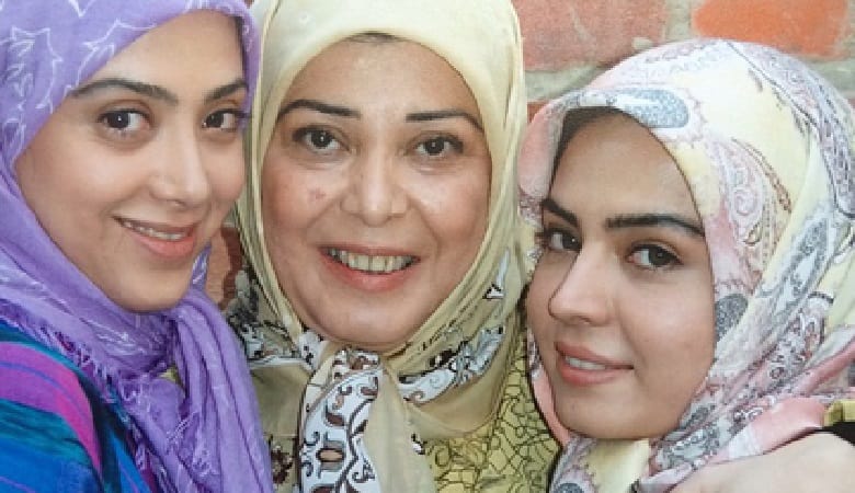 عکس/ خانم بازیگر در خارج زمین تا آسمان فرق کرد!