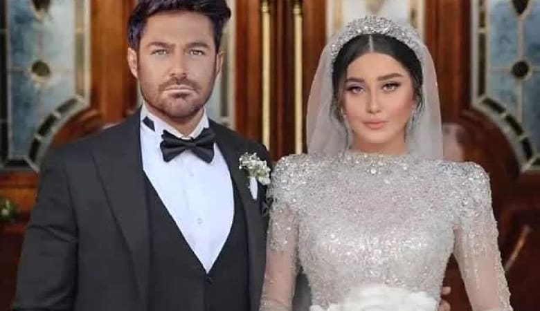 تصاویر/ بررسی لباس‌های گلزار و همسرش در مراسم عقد و ازدواجشان