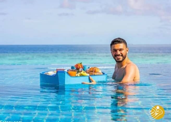 عکس/ شایان مصلح بالاخره از چهره همسرش رونمایی کرد