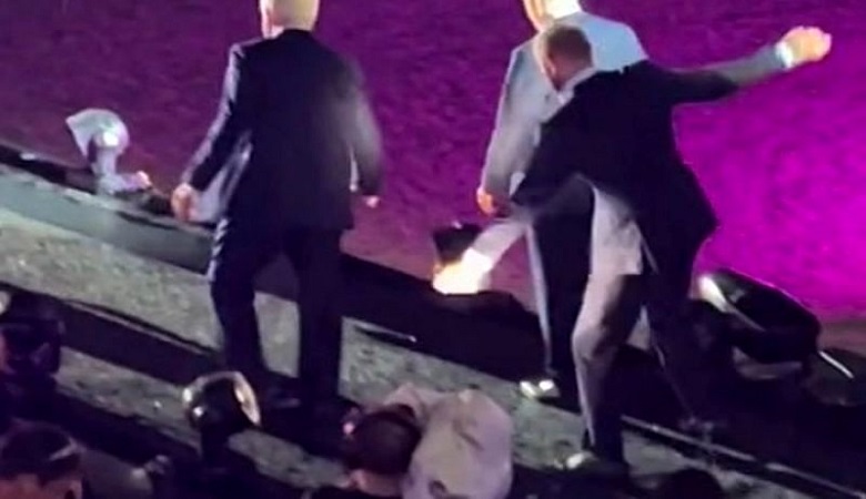 حادثه ای نگران کننده برای “دیوید بکام” که به خیر گذشت!