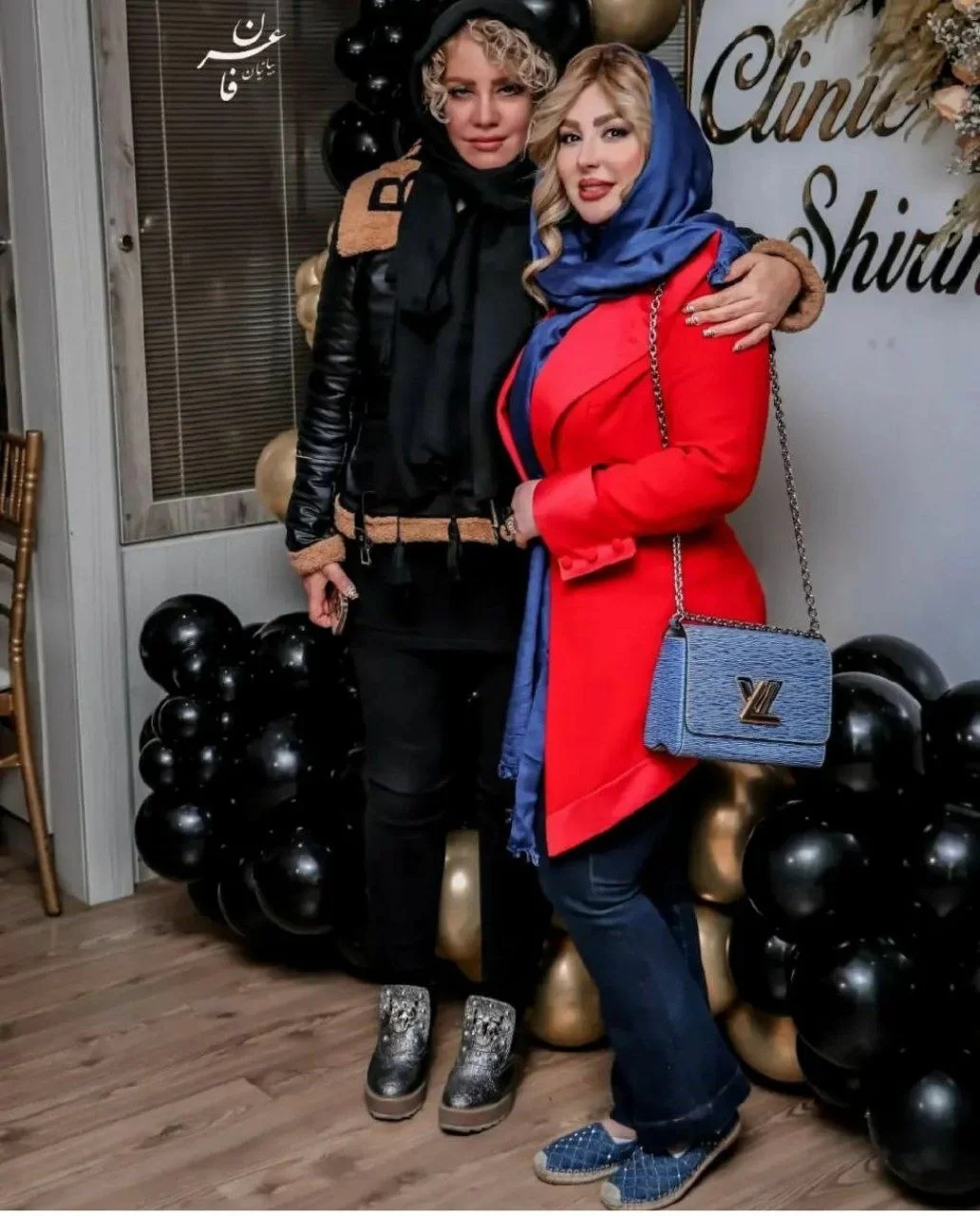 تیپ باورنکردنی “نیوشا ضیغمی” و شراره رخام در یک کلینیک/ عکس