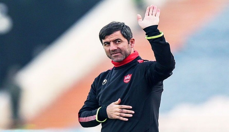 عکس/ سپهر حیدری: حفظ میز در پرسپولیس از کریم باقری مهم تر است!