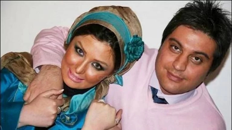 عکسی عجیب از چهره نیوشا ضیغمی در روز نامزدی اش/ تصویر