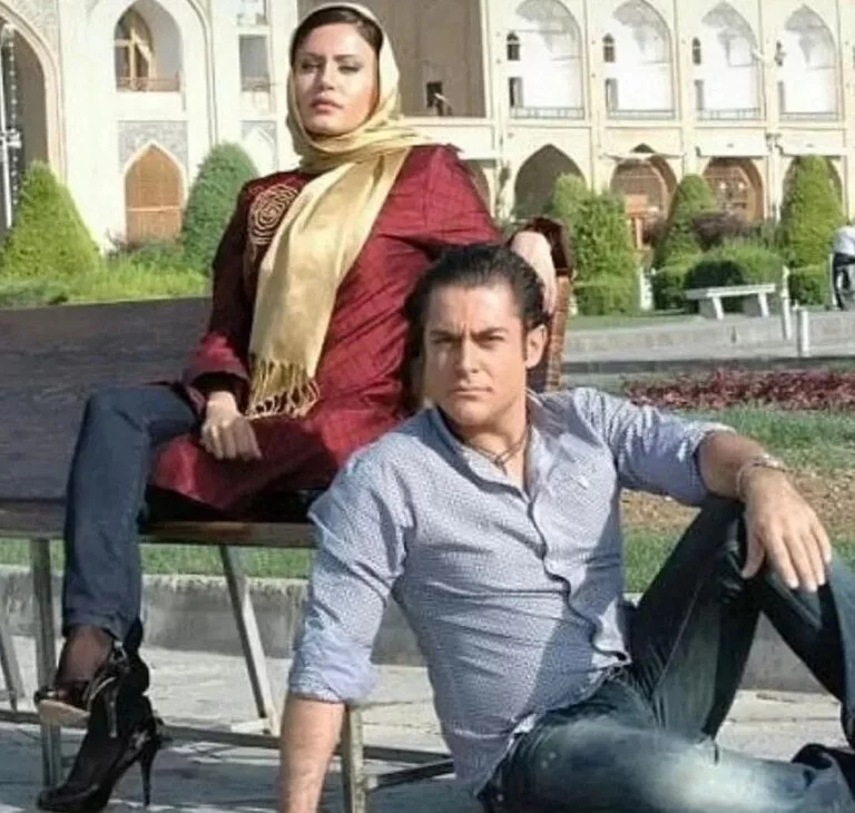 استایل قدیمی و جالب” الناز شاکردوست” و “رضا گلزار”/ عکس