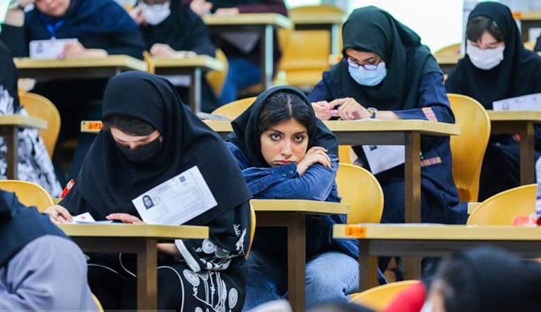 عکس/ این عکس از کنکور امسال را ببینید غش و ضعف میکنید!