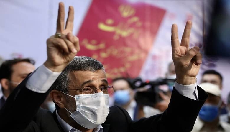 احمدی نژاد در انتخابات شرکت کرد