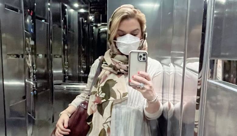 عکس/ واکنش طعنه آمیز پورعلی گنجی به منتقدان تبلیغ اش برای کوروش کمپانی