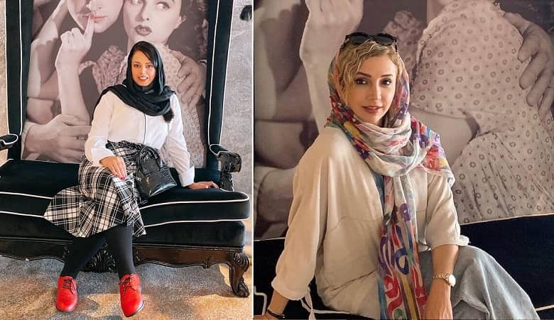 مبل معروف دبی که صبا راد و شبنم قلی خانی رویش عکس گرفتند!
