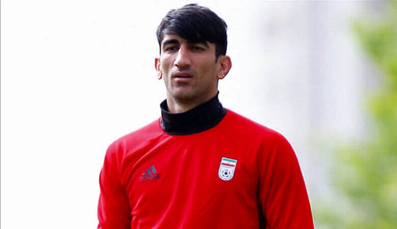 عکس/ علیرضا بیرانوند با همسرش تولد گرفت