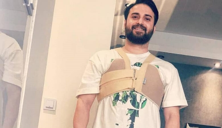 ویدئو/ بابک جهانبخش چرا عمل قلب باز شد؟