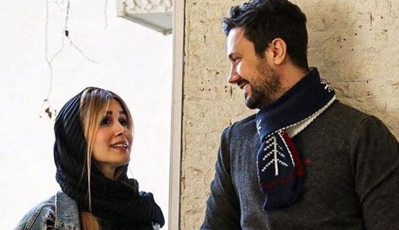 تصویر صمیمانه و خانگی از شاهرخ استخری و همسرش