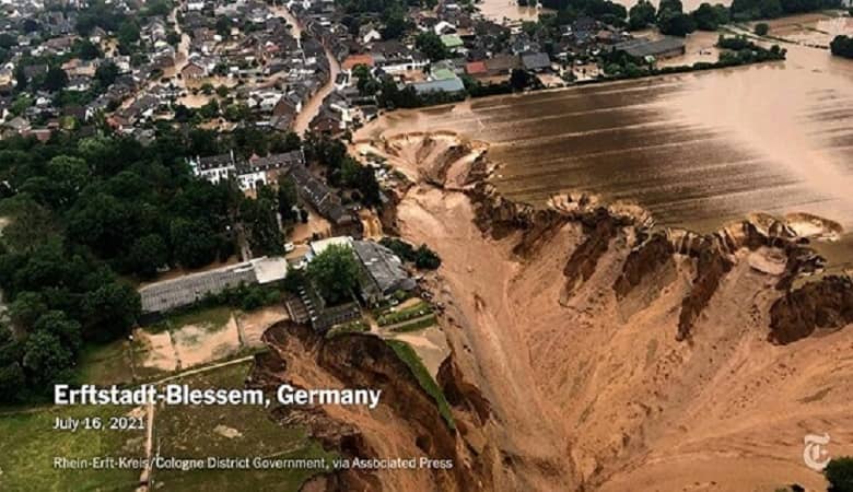 تصویری از سیل آلمان که جهان را تکان داد!