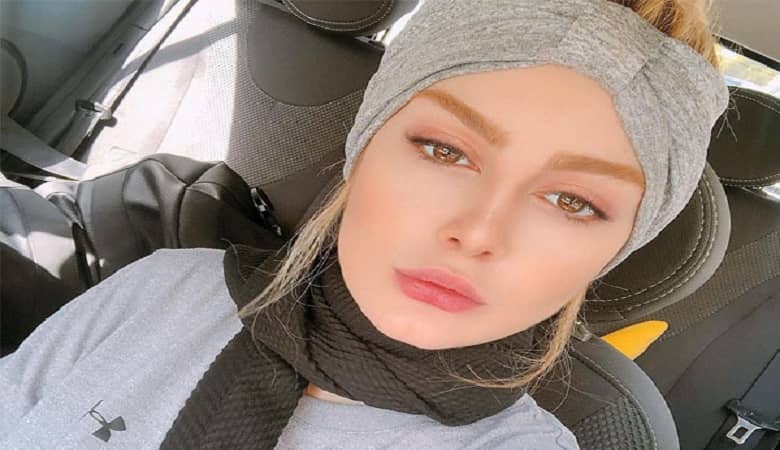 تیپ جنجالی “سحر قریشی” در کوه/ عکس