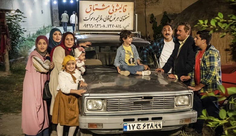 سلفی بازیگران دودکش در آخرین روزهای فیلمبرداری