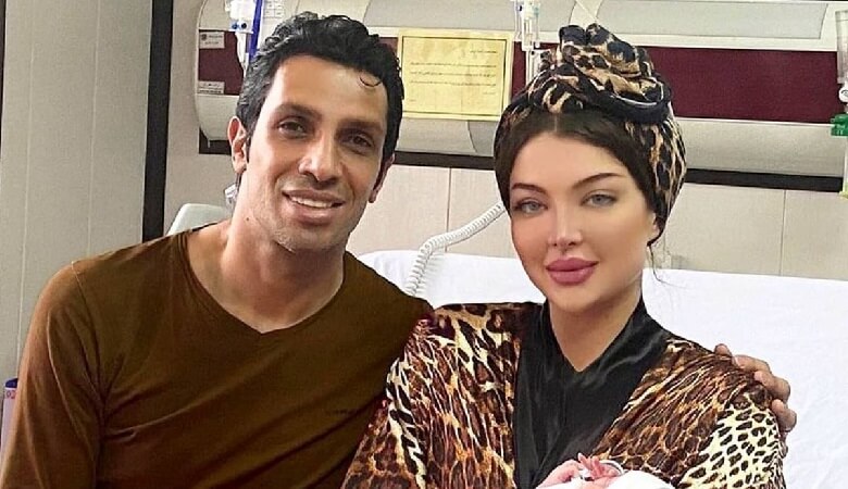 عکس/ تولد اشرافی و مجلل همسر سپهر حیدری