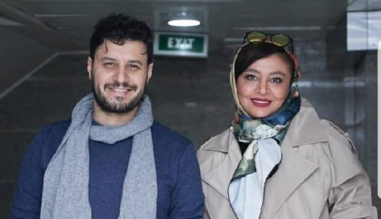 عکس زیرخاکی جواد عزتی و بهاره رهنما با چهره‌هایی عجیب!