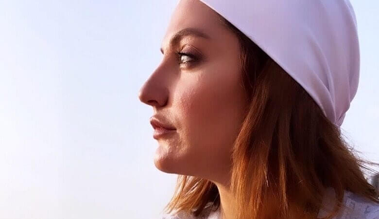 عکس/ تیپ لب آبی سحر قریشی در آمریکا