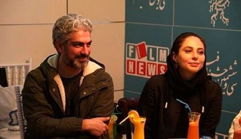 عکس عاشقانه مهدی پاکدل و رعنا آزادی‌ور