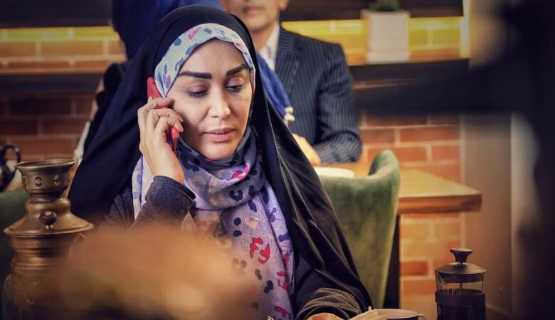 عکس/ عکس‌های پیاپی سارا منجزی از پشت صحنه سریال پرحاشیه