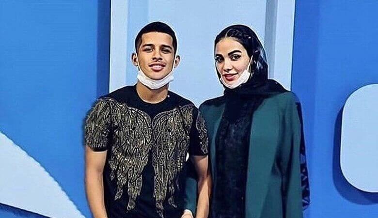 عکس/ وقتی که همسر مهدی قائدی فیلتر کردن عکس را فراموش میکند!