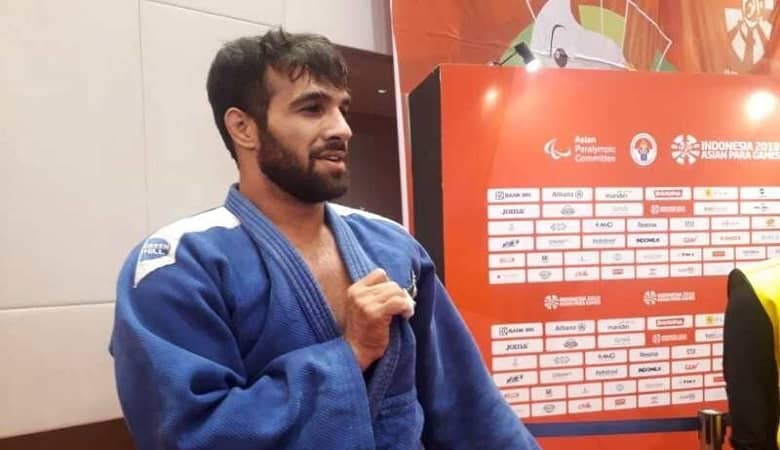 جودوکار نابینای ایران در پارالمپیک افتخار آفرید