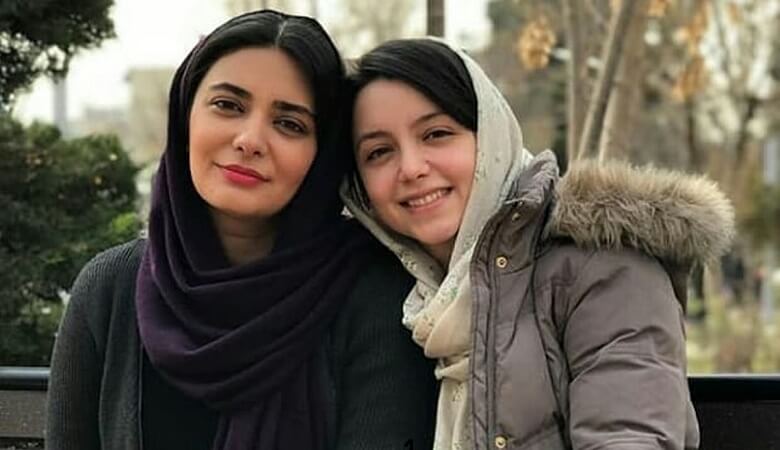 عکس/ گریم عجیب لیندا کیانی و نازنین بیاتی