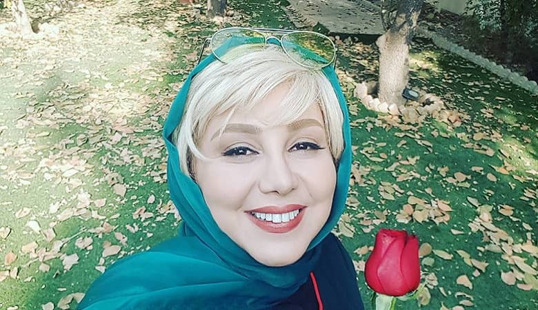 عکس لو رفته بهنوش بختیاری و بادیگاردهایش!