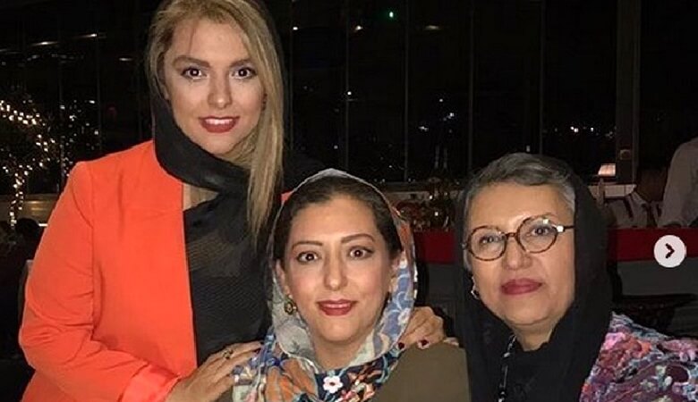 عکس/ دنیا مدنی تولد خواهرش را با ناپدریشان جشن گرفت!