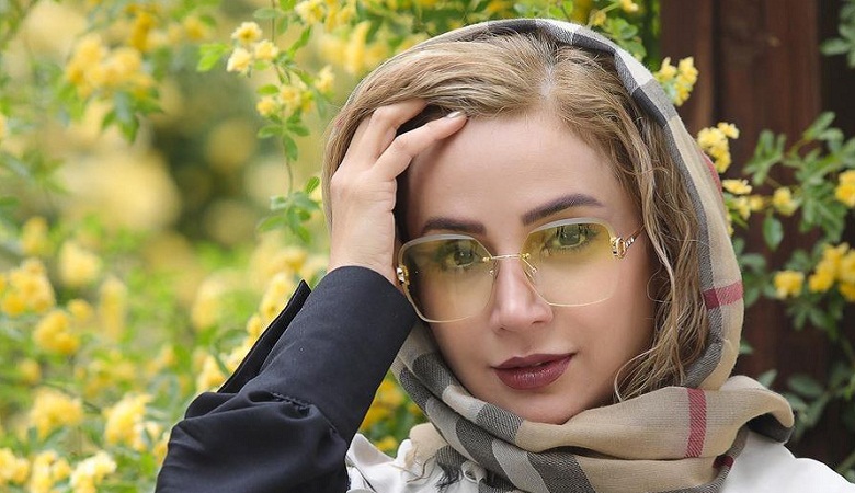 اوشین و شوهرش در روز عروسی/ عکس