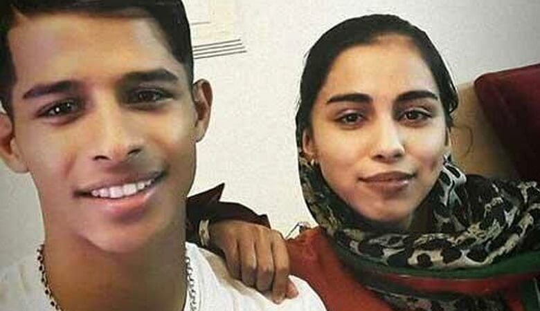 عکس/ مهدی قائدی خواهرزنش را سورپرایز کرد!