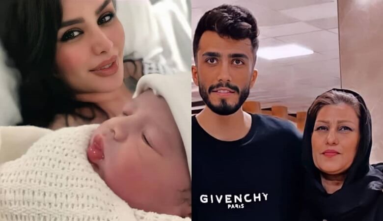 عکس/ دنیا جهانبخت از خجالت مادر مهراد جم درآمد!