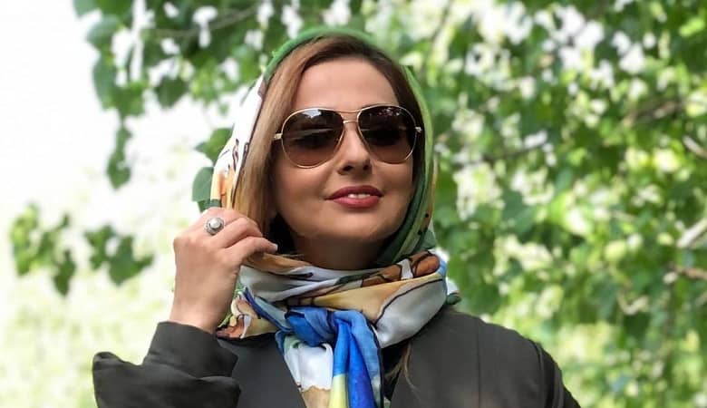 عکس/ چهره عجیب نفیسه روشن بدون آرایش در جنگل