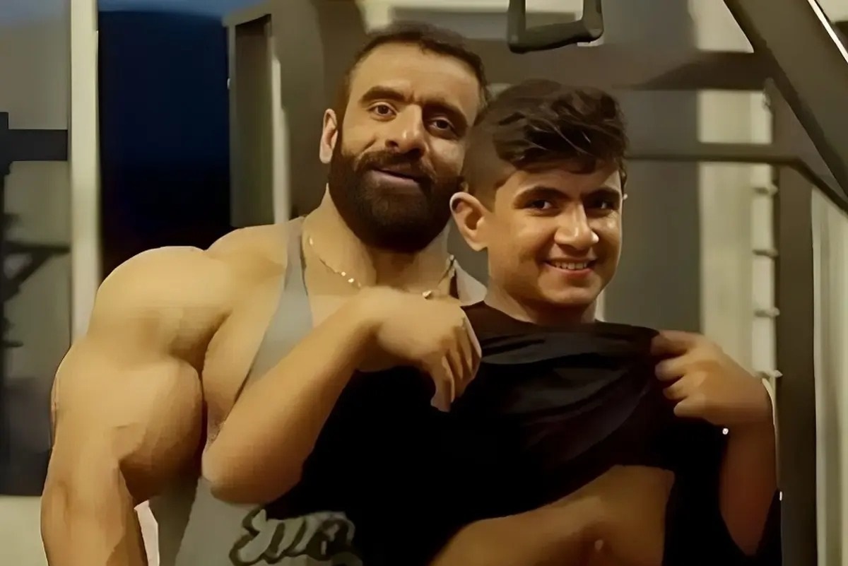 ویدیو/ خط و نشان کشیدن پسر هادی چوپان برای ورود به مسترالمپیا
