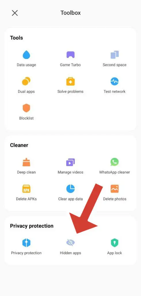 آموزش تصویری مخفی&zwnj;کردن اپلیکیشن&zwnj;ها در گوشی شیائومی