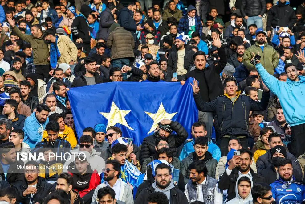 (تصاویر) حال و هوای آزادی ساعتی قبل از بازی استقلال و النصر