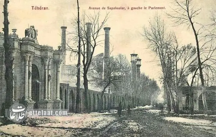 ۱۲۹۰ تصاویر دیدنی میدان بهارستان تهران از ۱۲۱۸ تا ۱۳۸۶