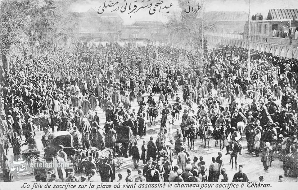 ۱۳۰۰ تصاویر دیدنی میدان بهارستان تهران از ۱۲۱۸ تا ۱۳۸۶