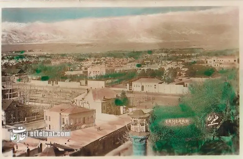 ۱۳۲۰ تصاویر دیدنی میدان بهارستان تهران از ۱۲۱۸ تا ۱۳۸۶