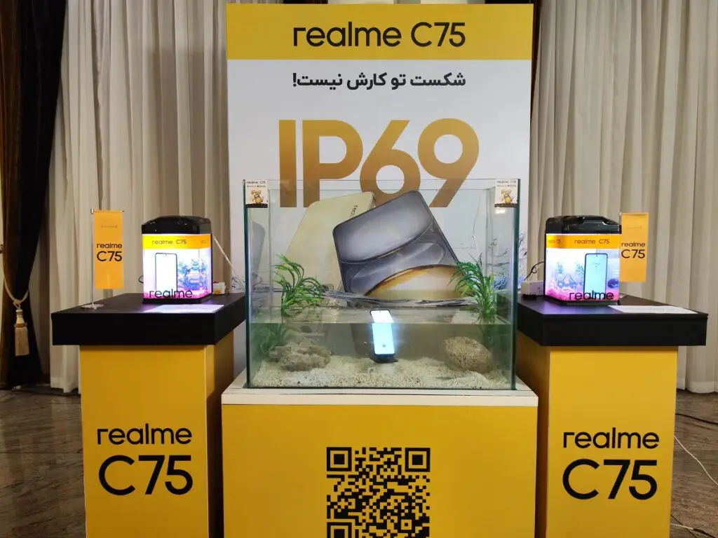 ریلمی C75 در ایران معرفی شد؛ میانردهای سرسخت با باتری غولپیکر ریلمی C75 در ایران معرفی شد؛ میانردهای سرسخت با باتری غولپیکر