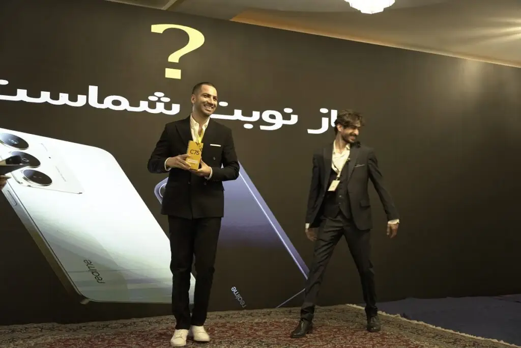 ریلمی C75 در ایران معرفی شد؛ میانردهای سرسخت با باتری غولپیکر ریلمی C75 در ایران معرفی شد؛ میانردهای سرسخت با باتری غولپیکر