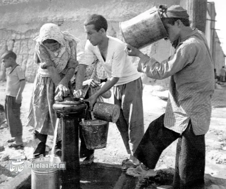 ۶۰ سال پیش نرخ آب لوله‌کشی تهران چقدر بود؟ +عکس