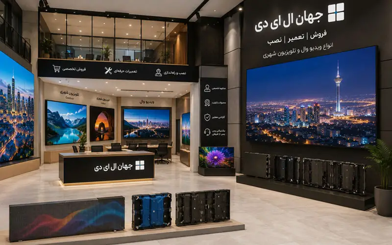 فروش انواع ویدیو وال و تلویزیون شهری در جهان ال ای دی فروش انواع ویدیو وال و تلویزیون شهری در جهان ال ای دی